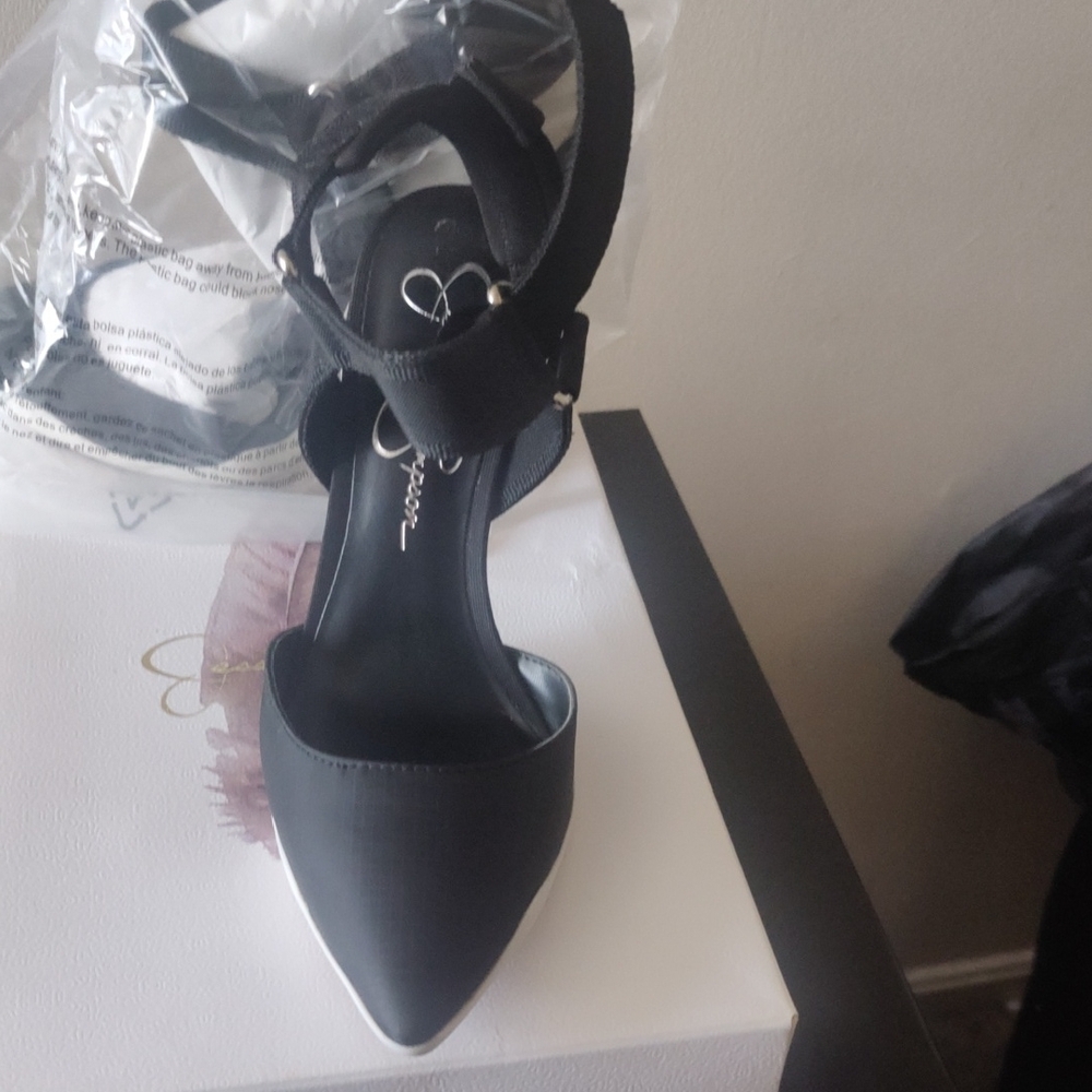 Jessica Simpson Black Women's Heels